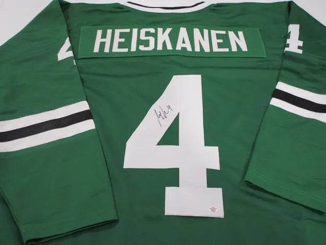 Miro Heiskanen of the Dallas Stars signed autographed hockey jersey PAAS COA 322