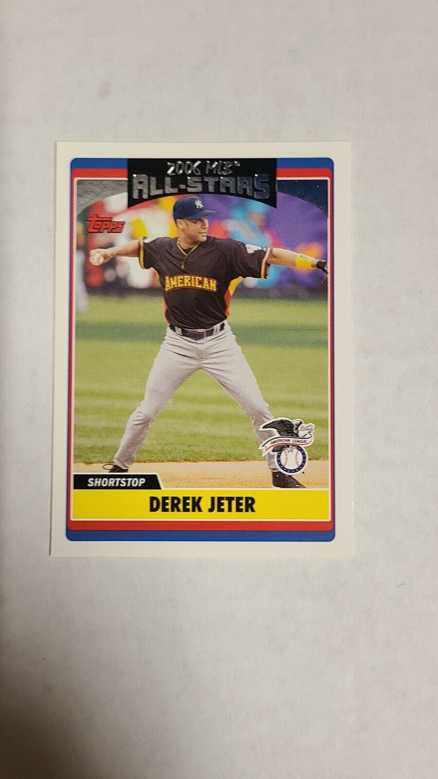 2006 Topps All Star Derk Jeter