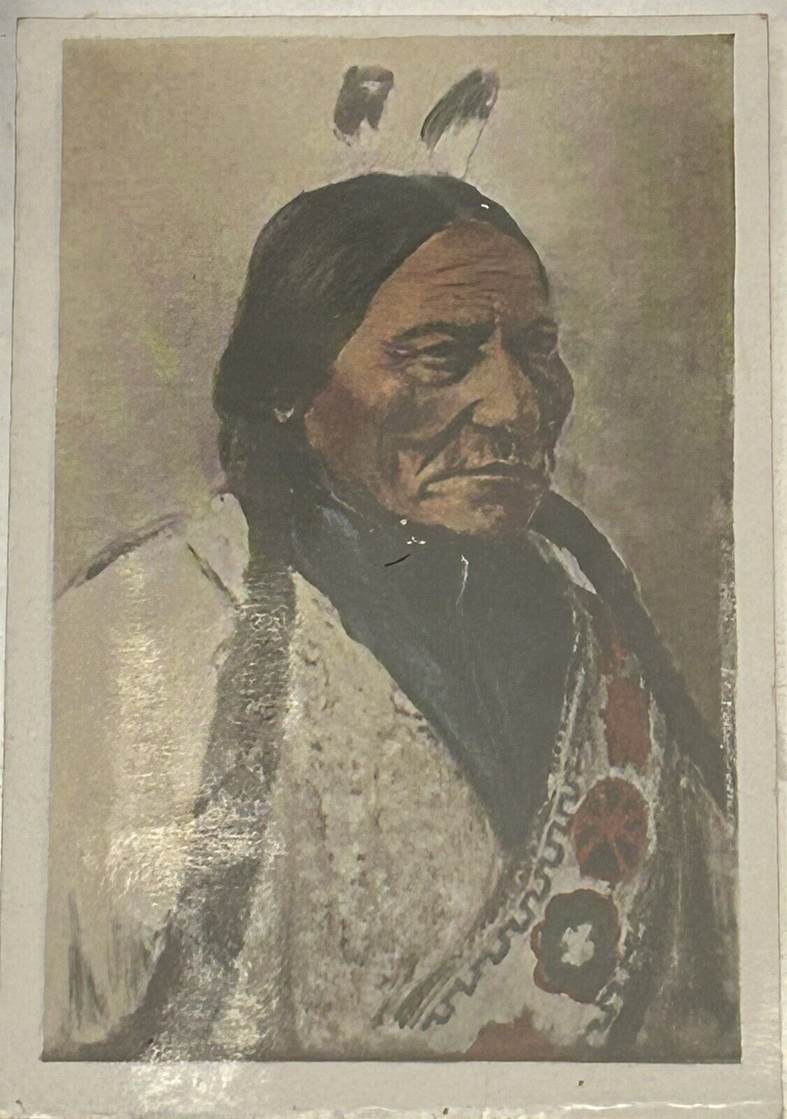 Album Of 192 Old Native American Indian Cards Sitting Bull Daniel Boone 1931