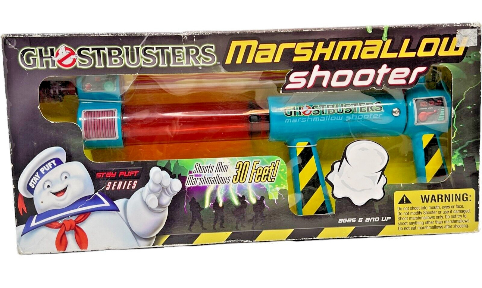 Ghostbusters Marshmallow Shooter Stay Puft Series 2014 Model 2100 Factory Sealed