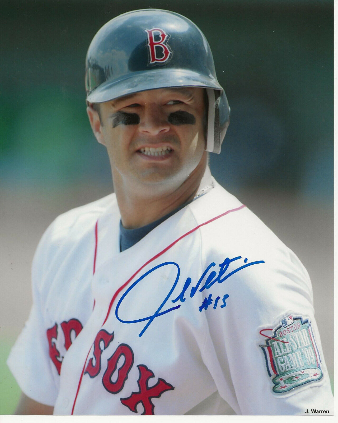 Boston Red Sox John Valentin Autographed 8x10 W/SportsWorld COA