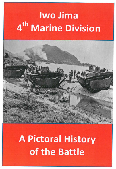 WW II USMC Marine Corps Iwo Jima Photographic History of the Battle History Book