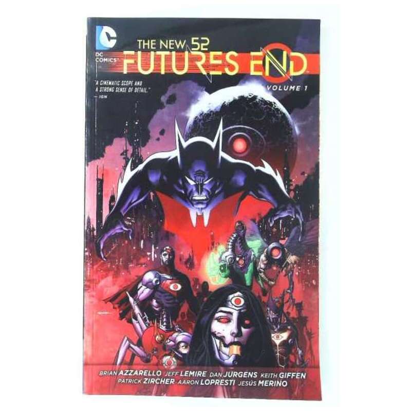 New 52: Futures End Trade Paperback #1 in Near Mint condition. DC comics [d\\