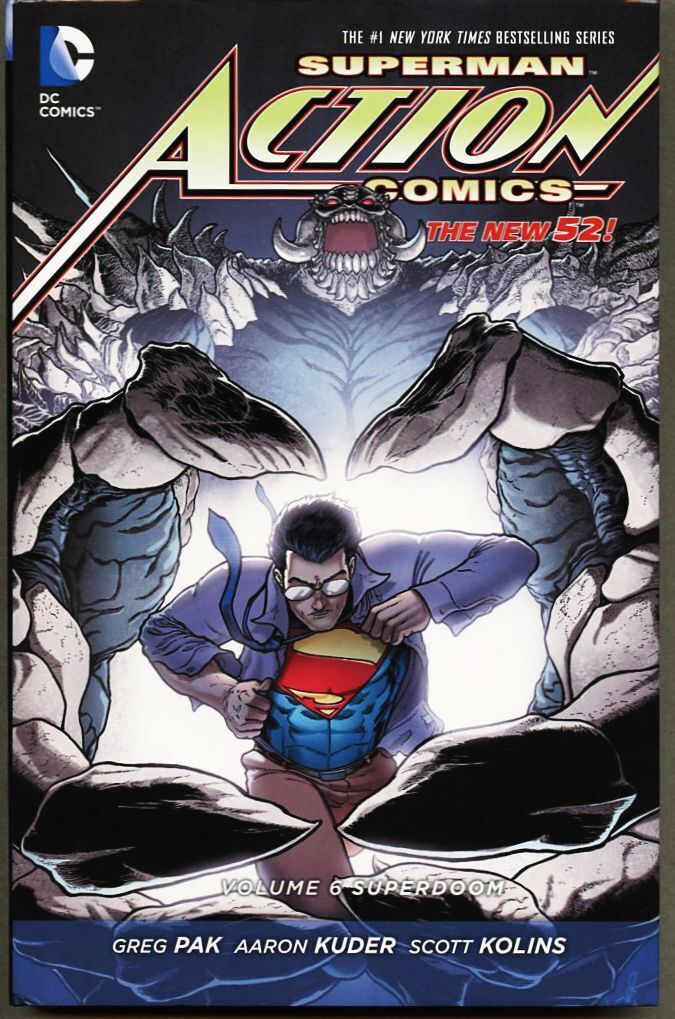 HC Superman Action Comics Volume 6 Six 2015 nm 9.4 1st Hardcover New 52 Doomdsay