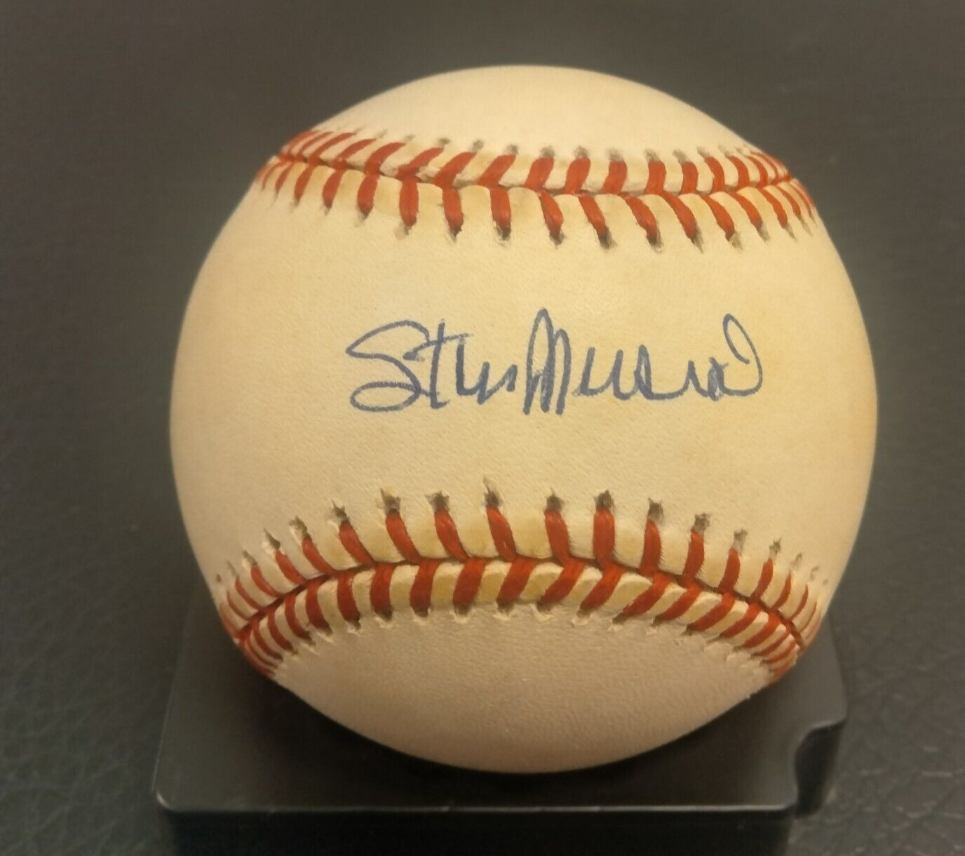 Stan Musial Autographed MLB National Lg (Coleman) Rawlings Baseball PSA/DNA