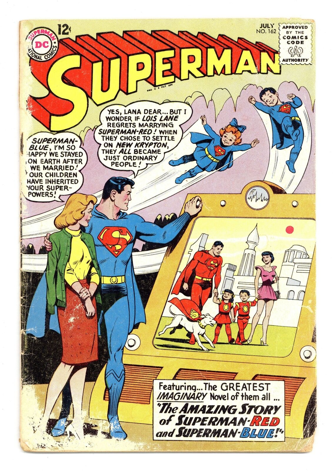 Superman #162 GD- 1.8 1963
