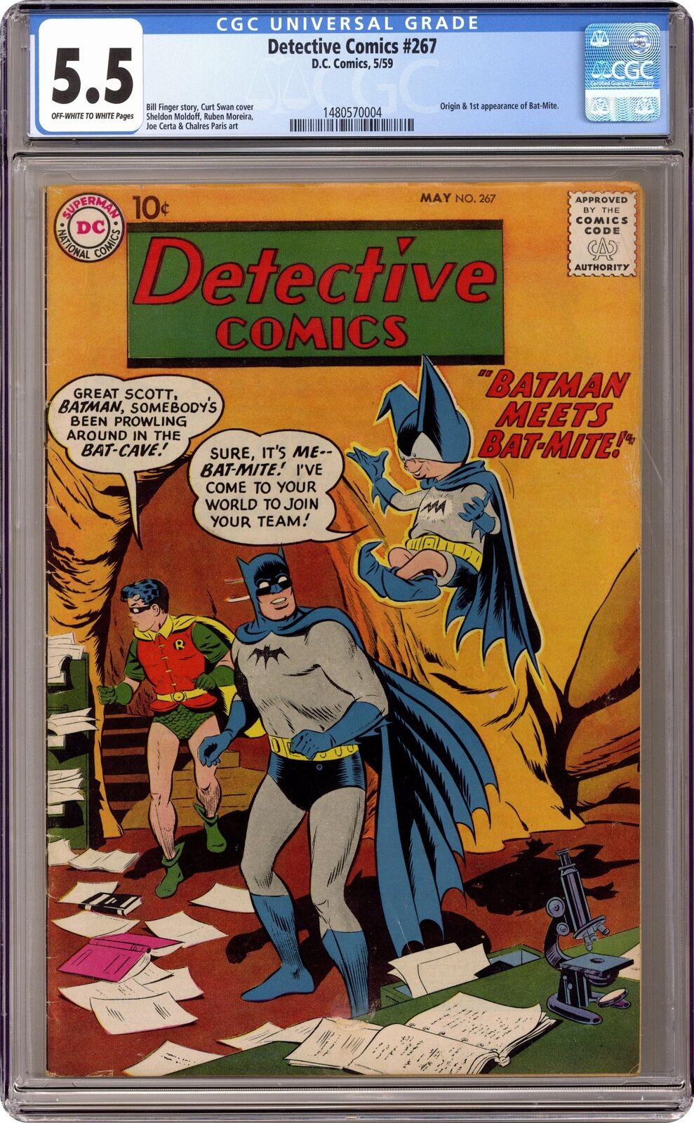 Detective Comics #267 CGC 5.5 1959 1480570004 1st app. Bat-Mite