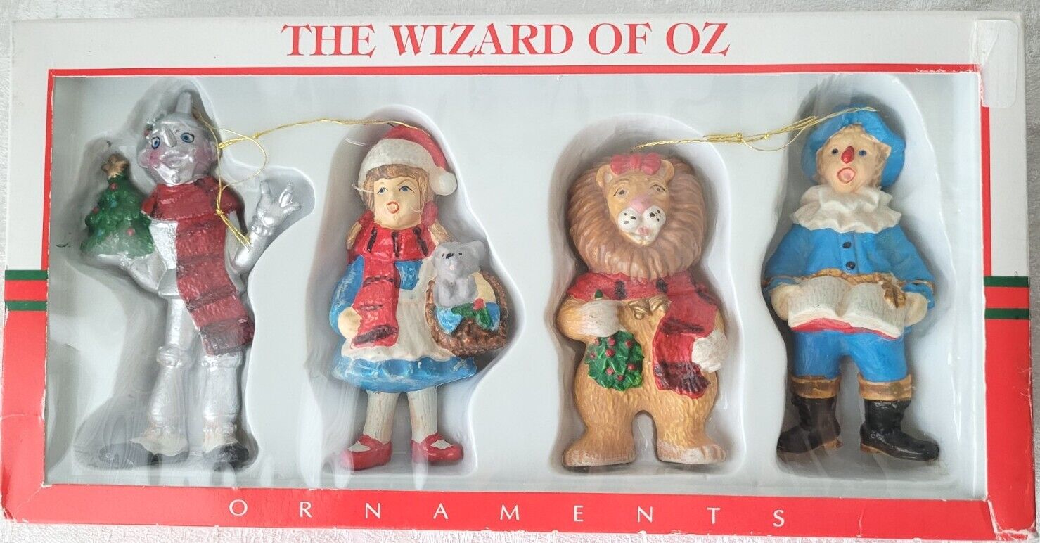 Vintage The Wizard Of Oz - Santa\'s World Kurt Adler Christmas Ornaments H1389