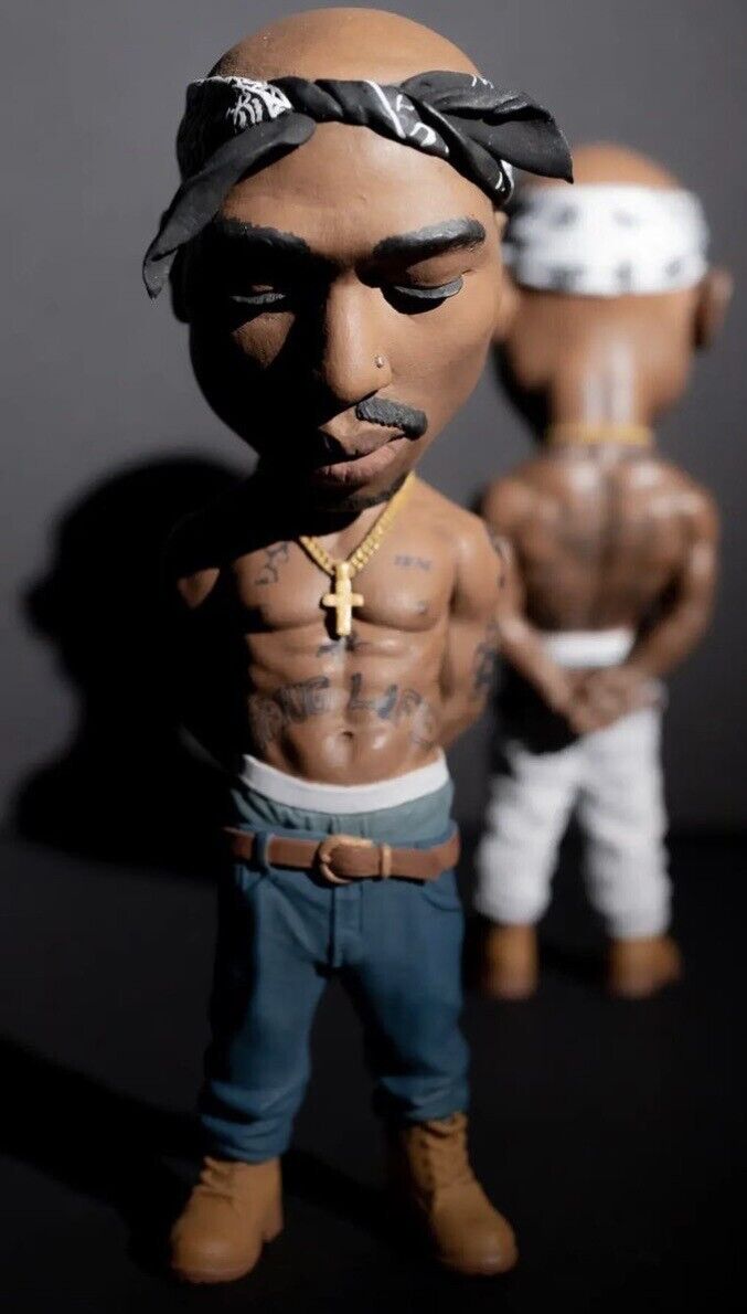 🔥 2Pac Tupac Plastic Cell 5.5” Collectible Figure Limited Ed of 800 Sealed 🔥