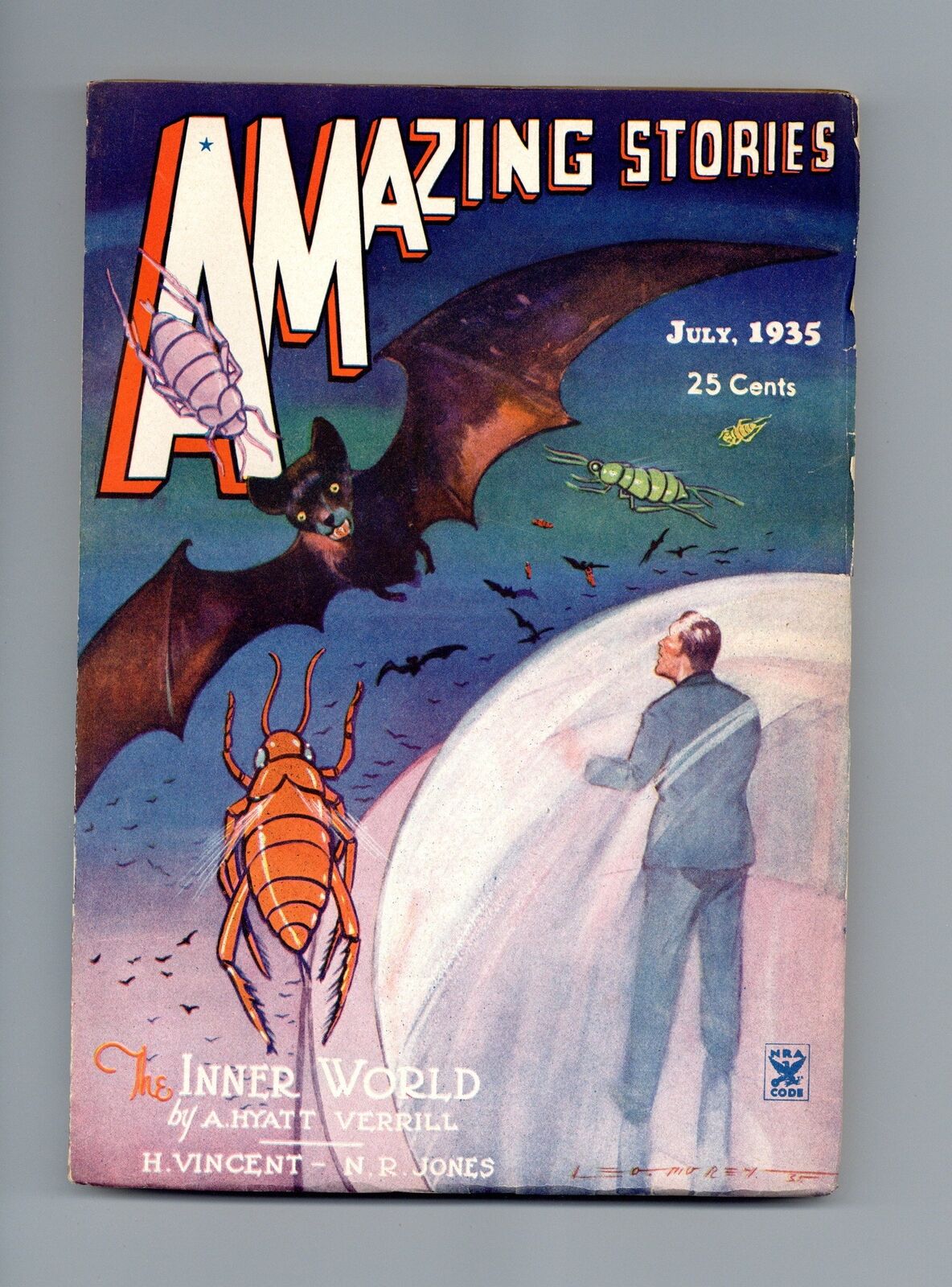 Amazing Stories Pulp Vol. 10 #4 FN/VF 7.0 1935