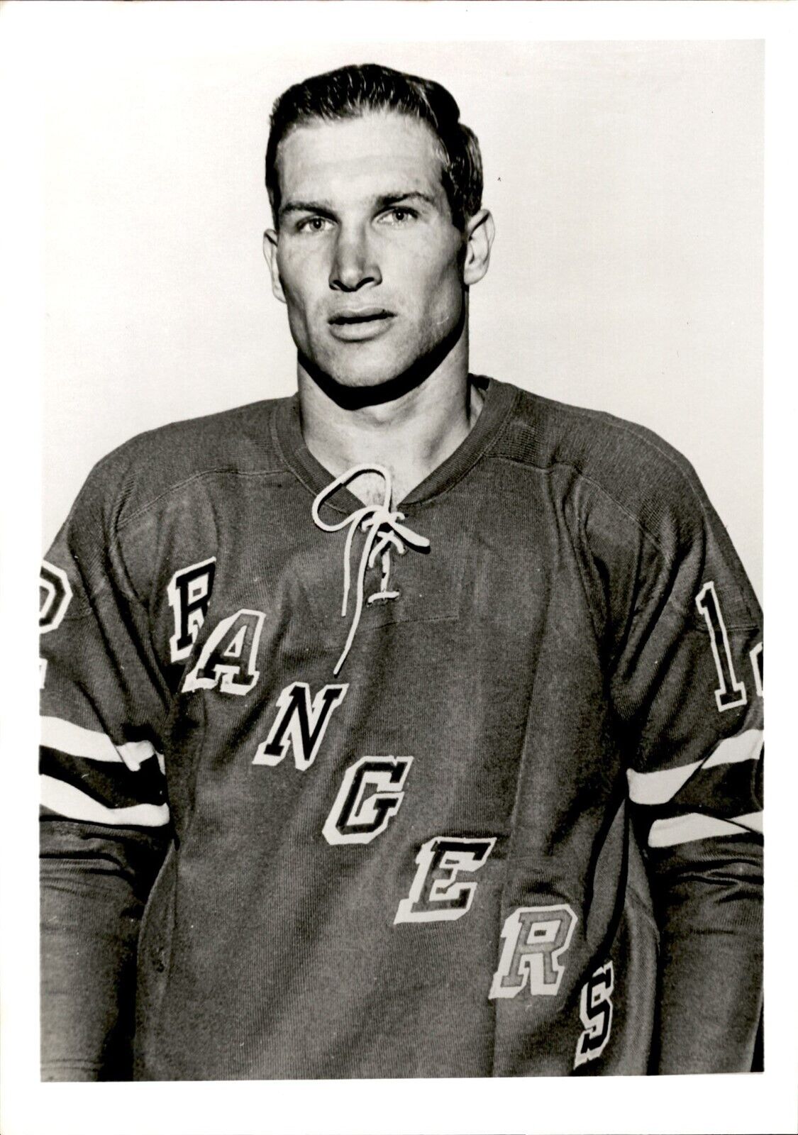 PF28 Original Photo JIM MIKOL 1964-65 NEW YORK RANGERS NHL ICE HOCKEY DEFENSE