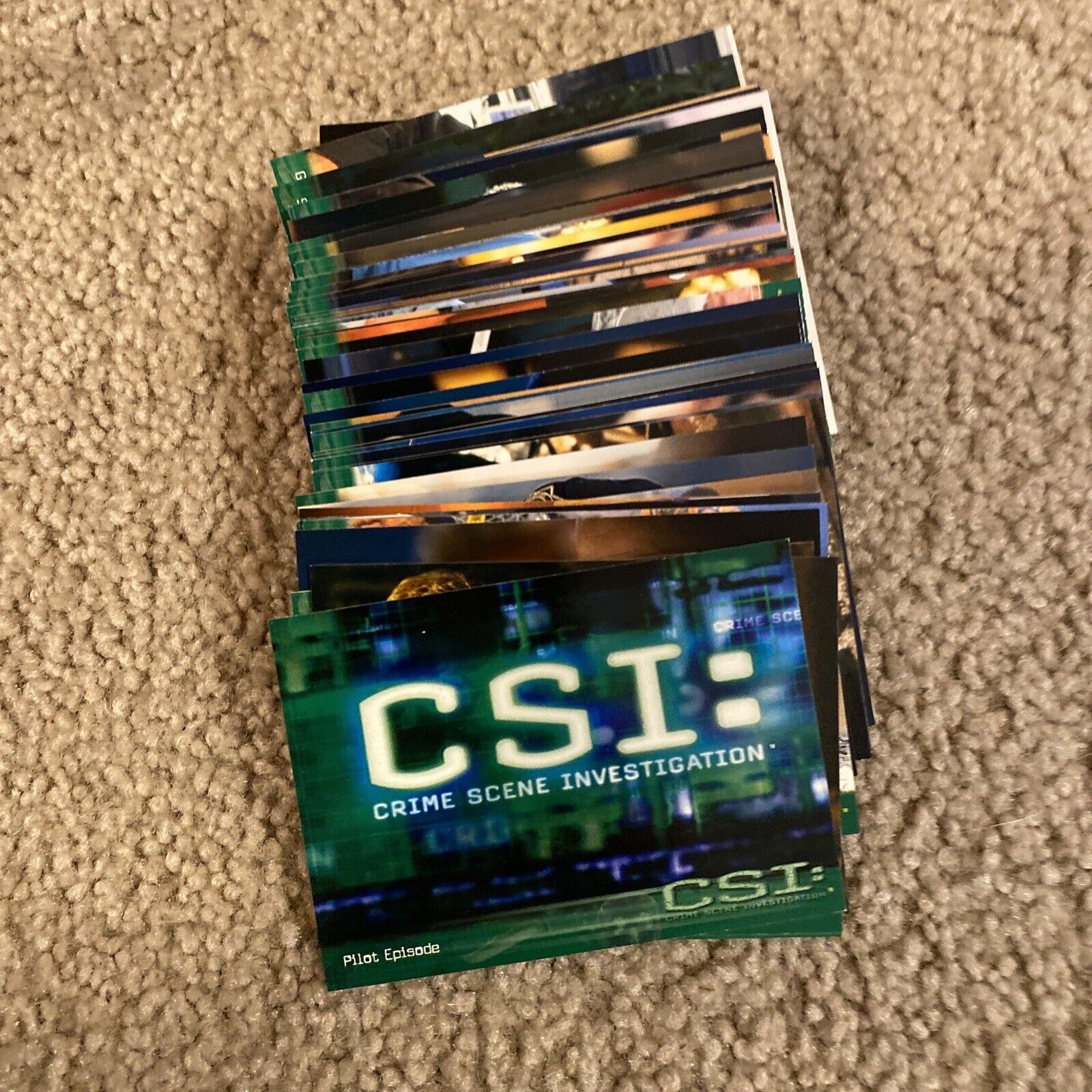 2003 CSI Complete Trading Card Set 1-100 Series 1 Strictly Ink