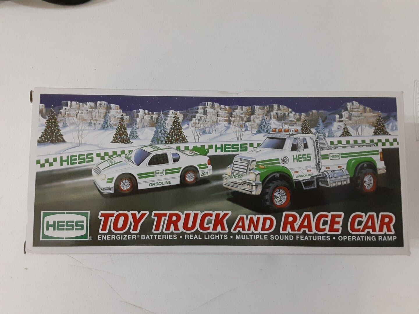 Mint Condition 2011 Hess Truck And Race Car New In Box
