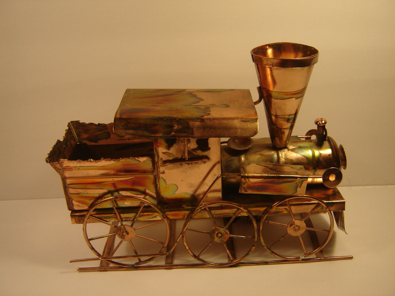 Locomotive  Musical Copper Train  Plays \