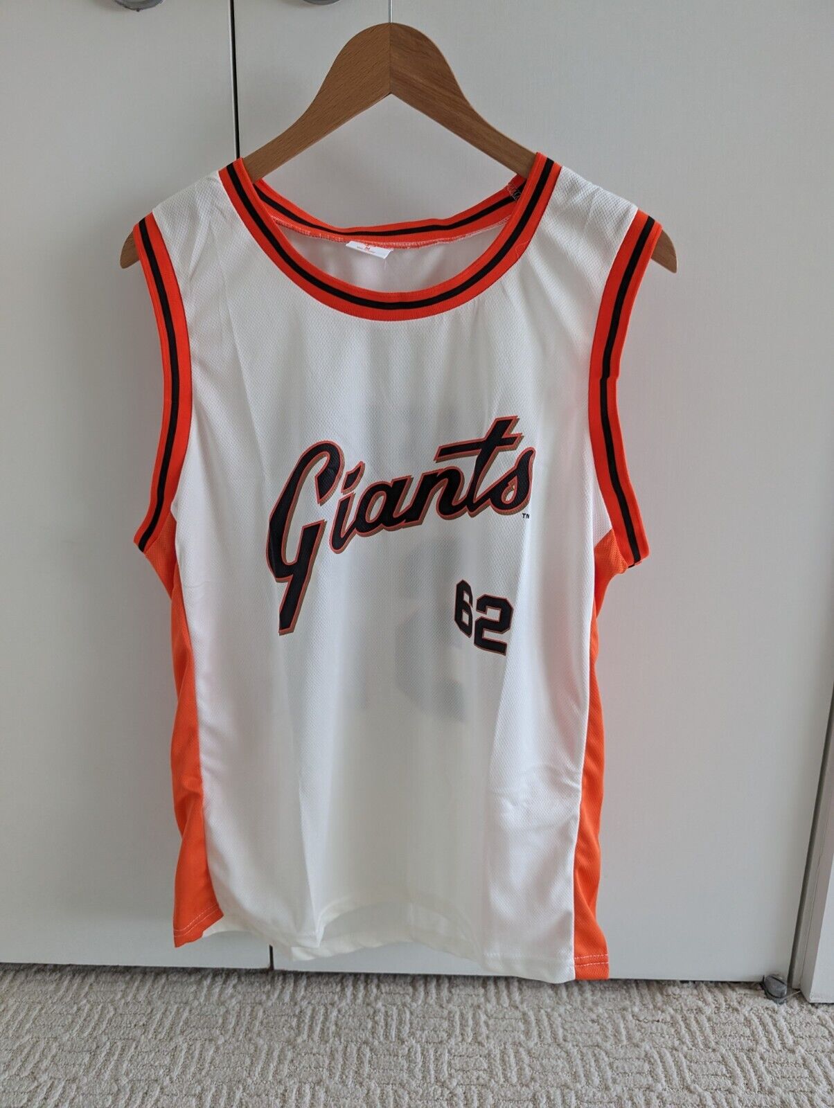 San Francisco GIANTS 2024 Logan Webb Basketball Jersey #62 shirt 04/21  New 