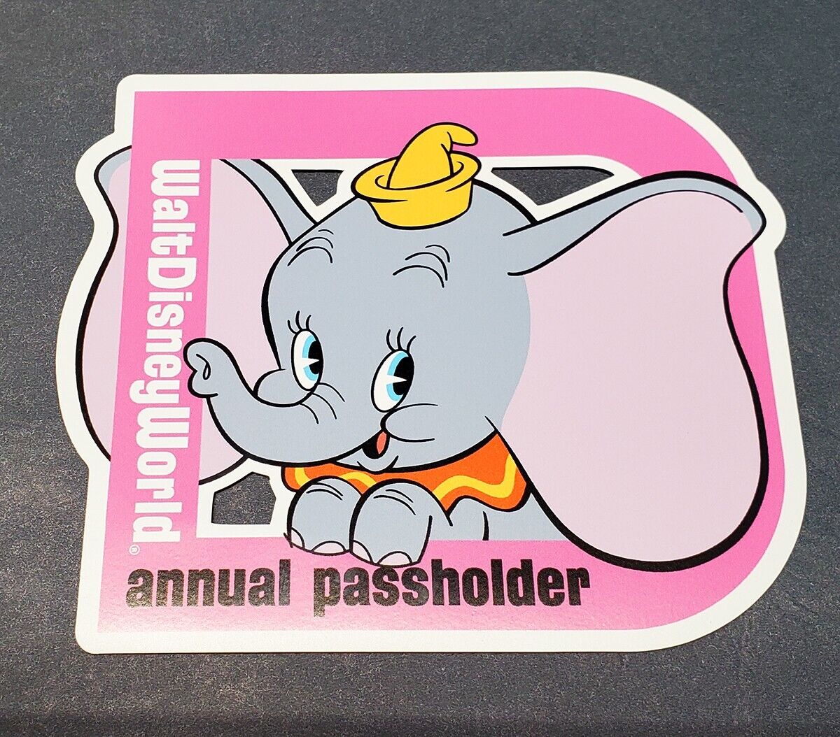 NEW 2023 Walt Disney World Annual Passholder Dumbo Magnet (Fan-Art, Homemade)