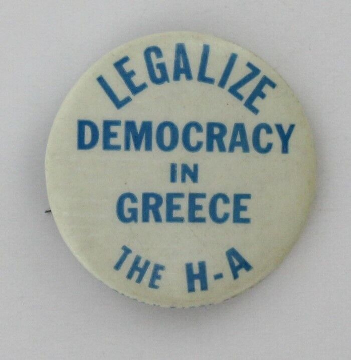 Greece Anti Military junta Coup 1967 Georgios Papandreou Greek Communist M302