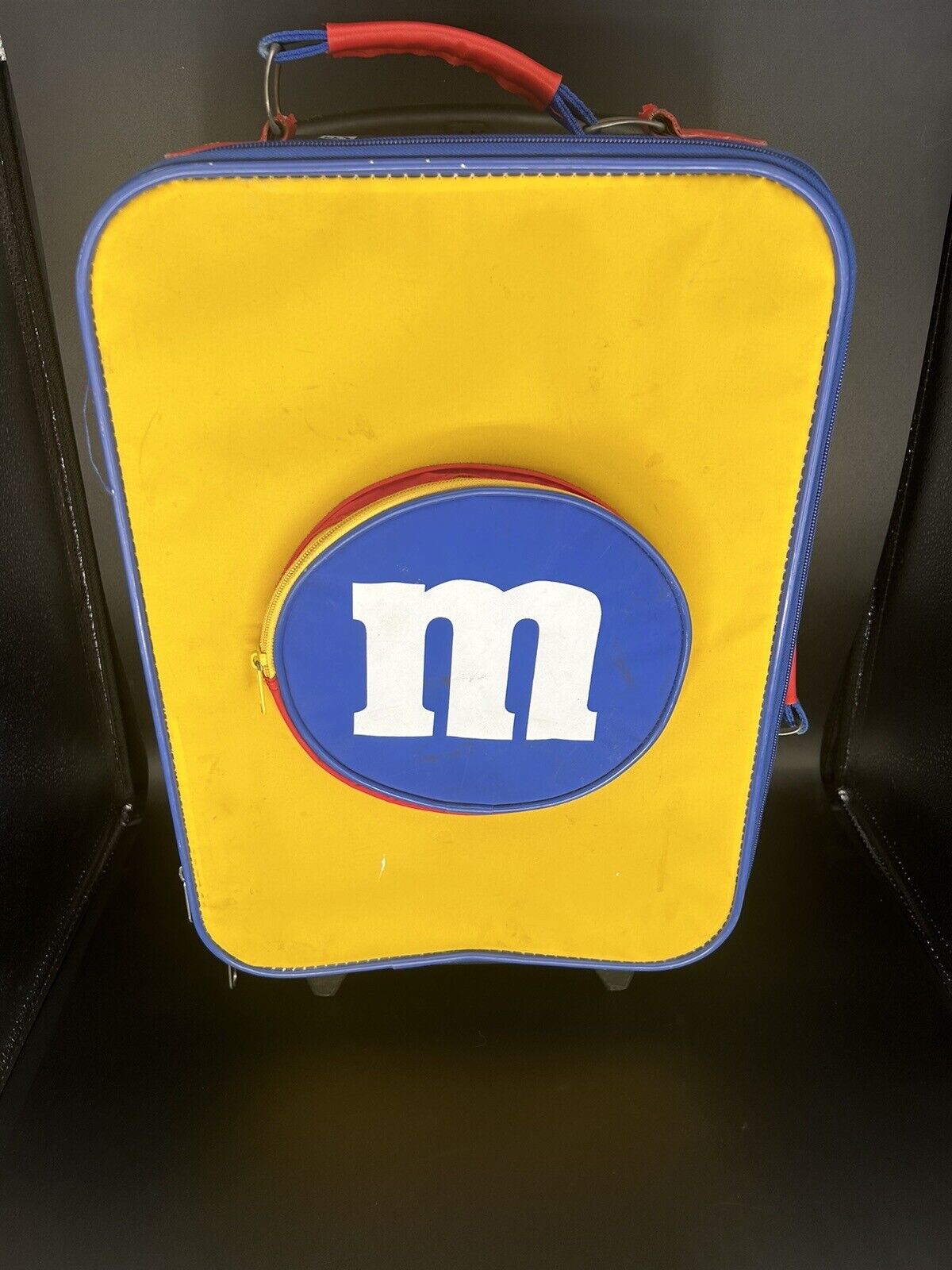 VINTAGE M&M’s Candy Carry On Suitcase / Bag ~ RARE