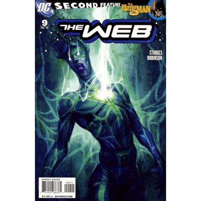 Web (2009 series) #9 in Near Mint condition. DC comics [a: