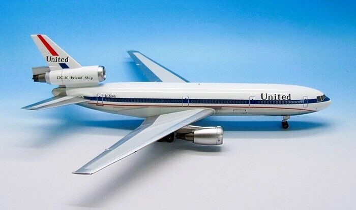 Inflight IFDC1011111 United Airlines Douglas DC-10-10 N1814U Diecast 1/200 Model