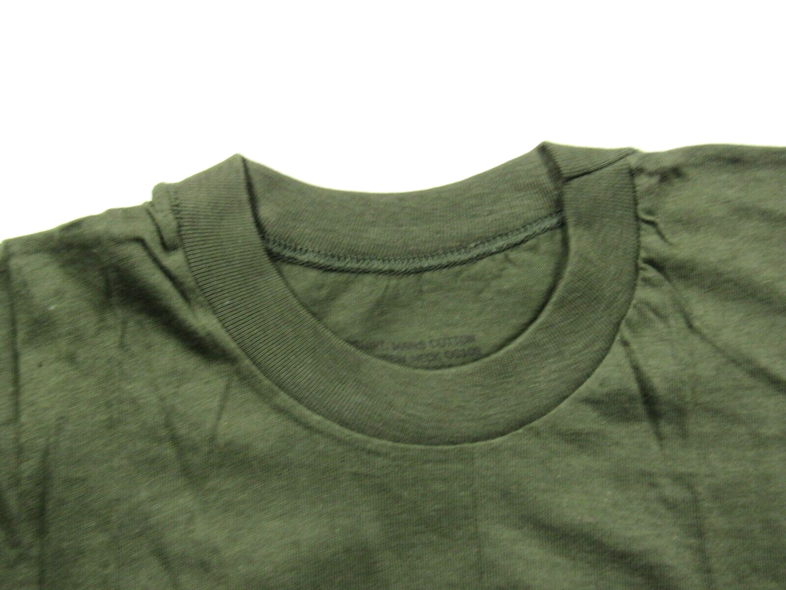 Vtg NOS 1970's US Army OG-109 Undershirt Sz M Cotton T-Shirt Post Vietnam War