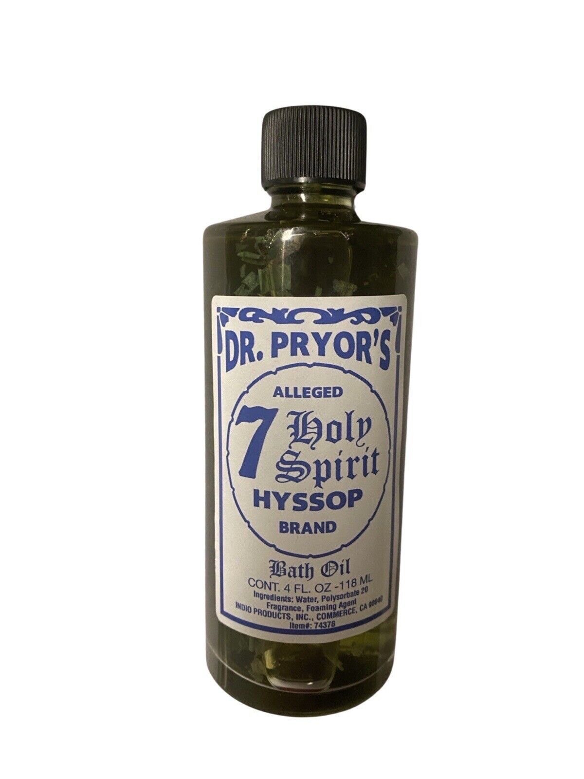 Bath Oil Dr. Pryor\'s 7 Holy Hyssop
