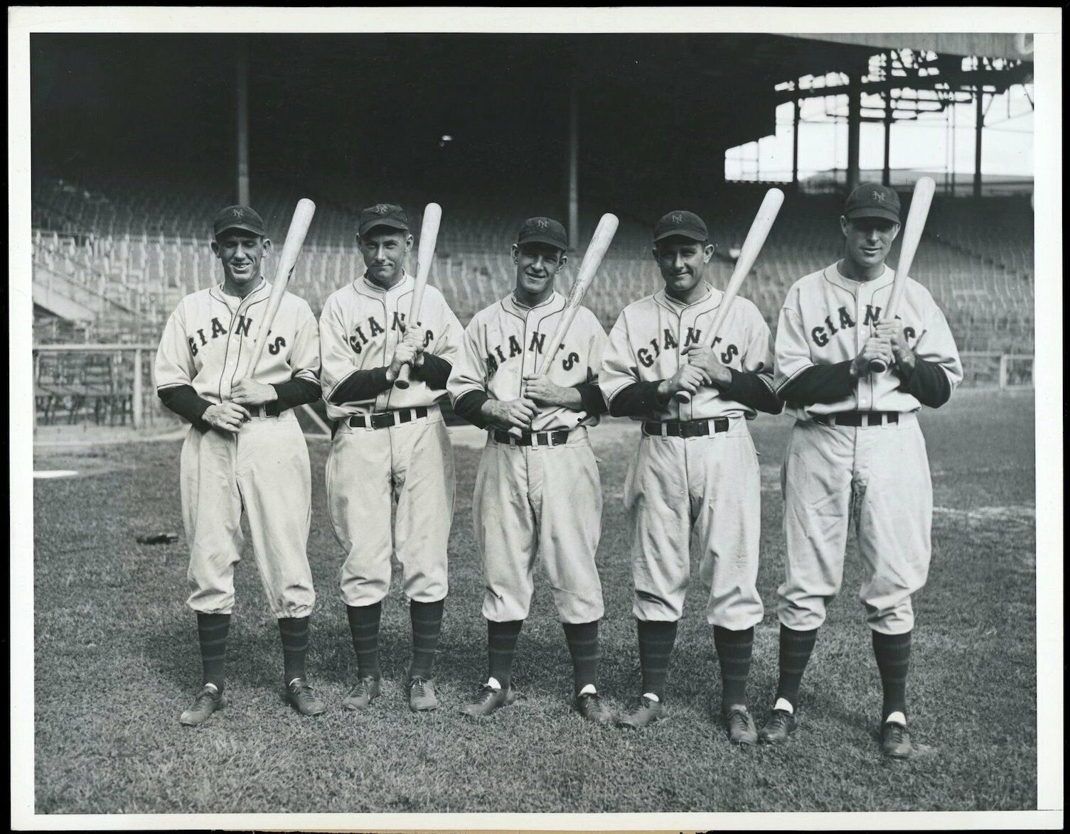 Mel Ott 1933 New York Giants Outfielders Type 1 Original Photo Crystal Clear