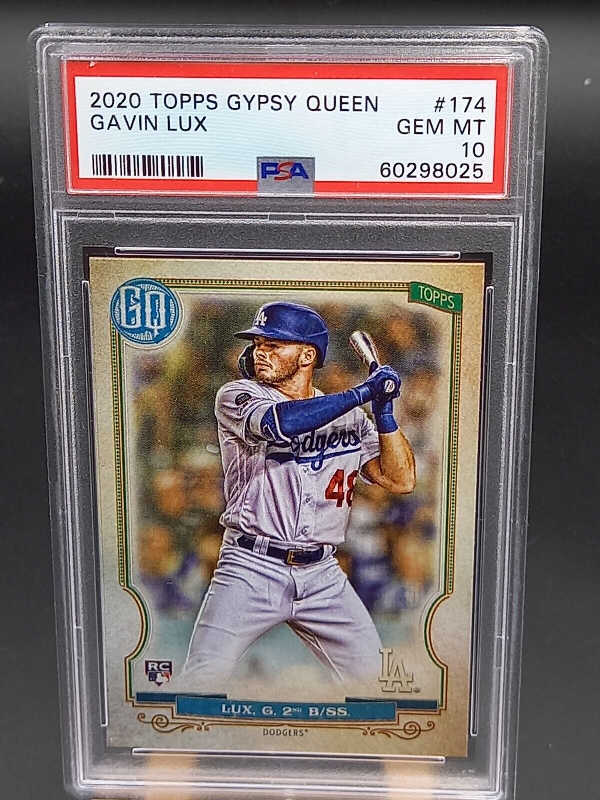 PSA 10 Gavin Lux Baseball Topps Gypsy Queen 174
