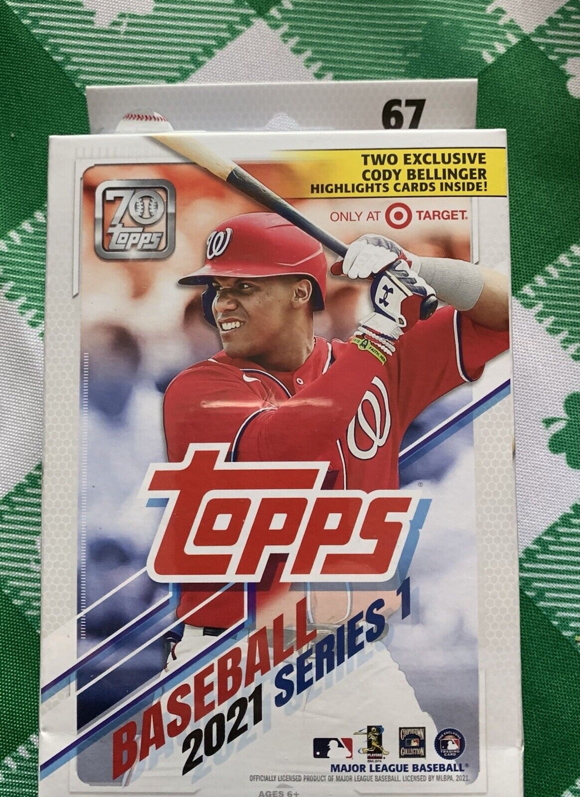 ✅⚾️🔥2021 Topps Baseball Series 1 Hanger Box- 67 Cards Per Box- **FREE SHIP**