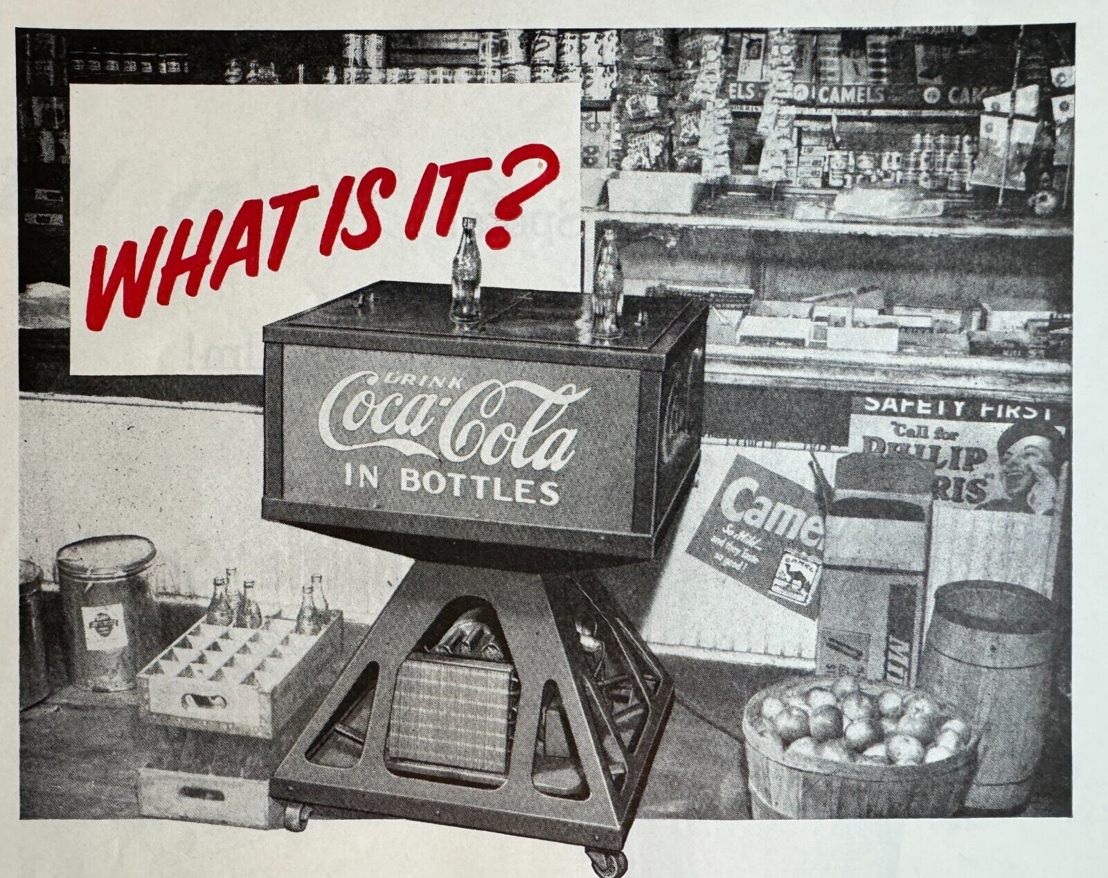 Vintage Coca-Cola Advertisement from Coca-Cola Bottler (12/51): Westinghouse
