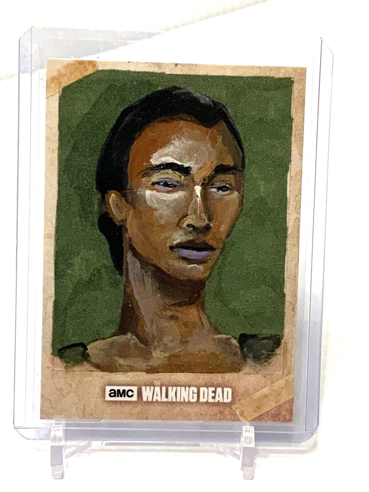2016 Topps The Walking Dead Sascha Auto By Jason Brower Hand Drawn Sketch 1/1 