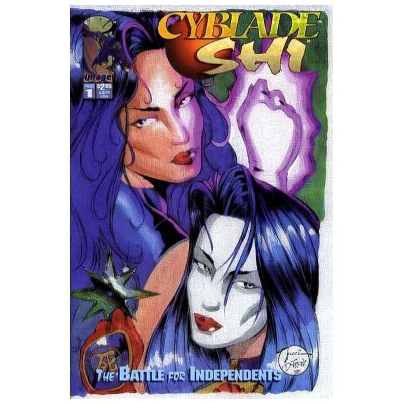 Cyblade/Shi: The Battle for Independents #1 Tucci cover in NM. Image comics [k/