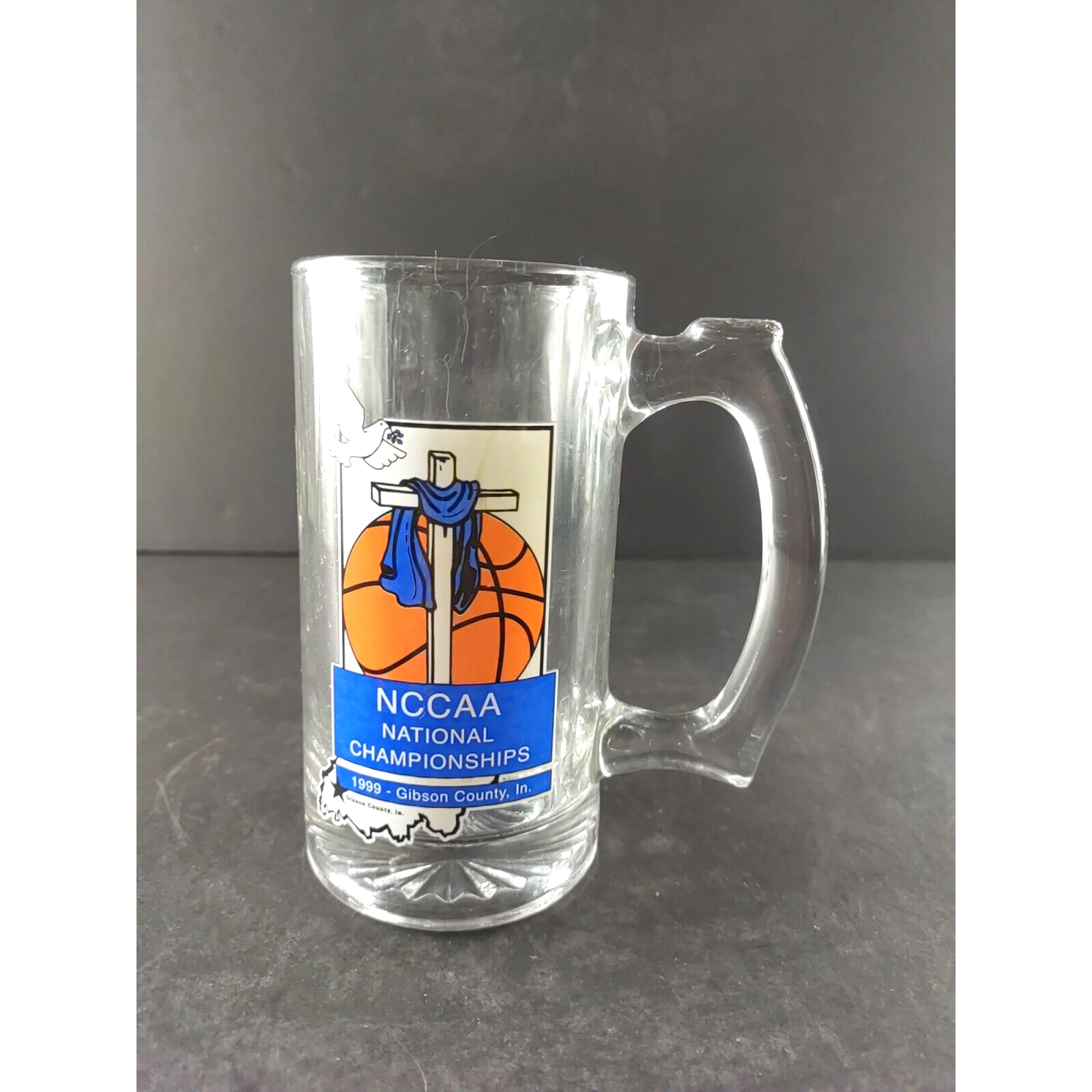 NCCAA National Championships 1999- Gibson County Indiana Beer Mug