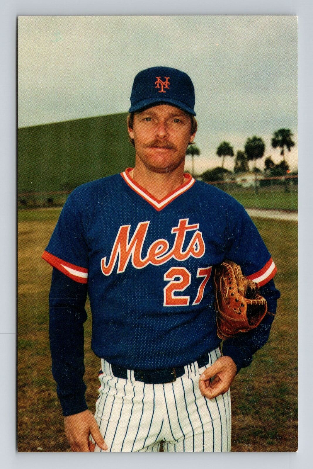 Tim Corcoran, Mets Baseball Infielder, People, Vintage Postcard