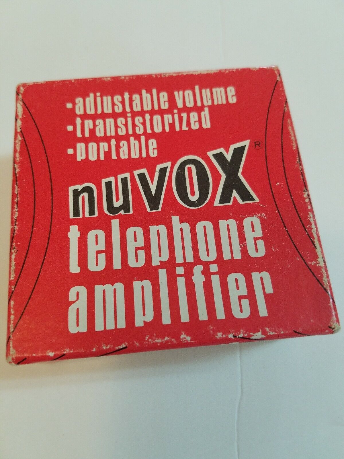 Nuvox Telephone Amplifier Vintage Adjustable Volume Transistorized