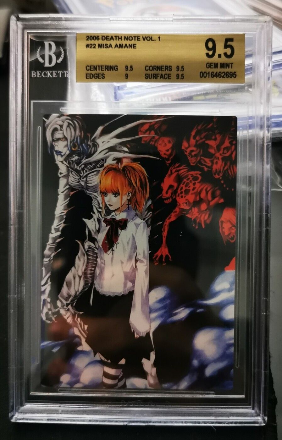 Death Note Vol.1 Misa Amane #22 BGS 9.5 Trading Card Game TCG