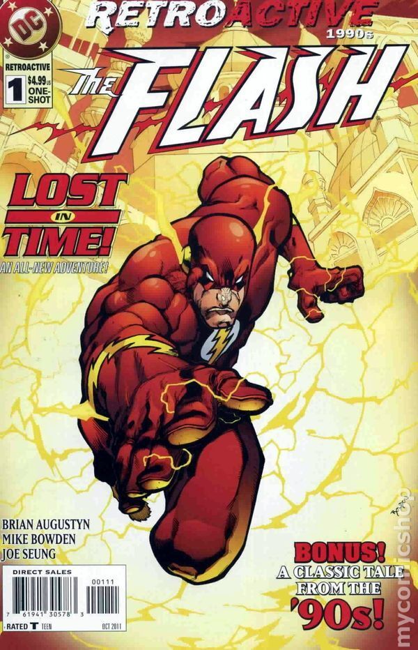 DC Retroactive The Flash The 90s #1 VF 2011 Stock Image
