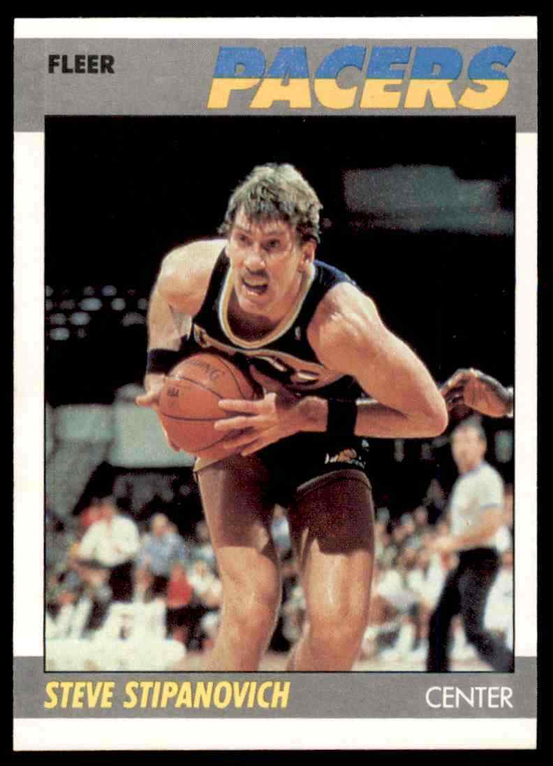 1987-88 FLEER BASKETBALL STEVE STIPANOVICH #103 MINT HI-GRADE SET BREAK BKR2R391