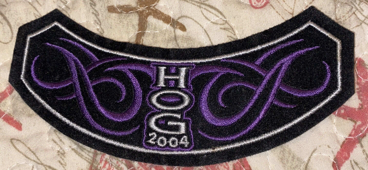 HARLEY DAVIDSON HOG 2004 PATCH