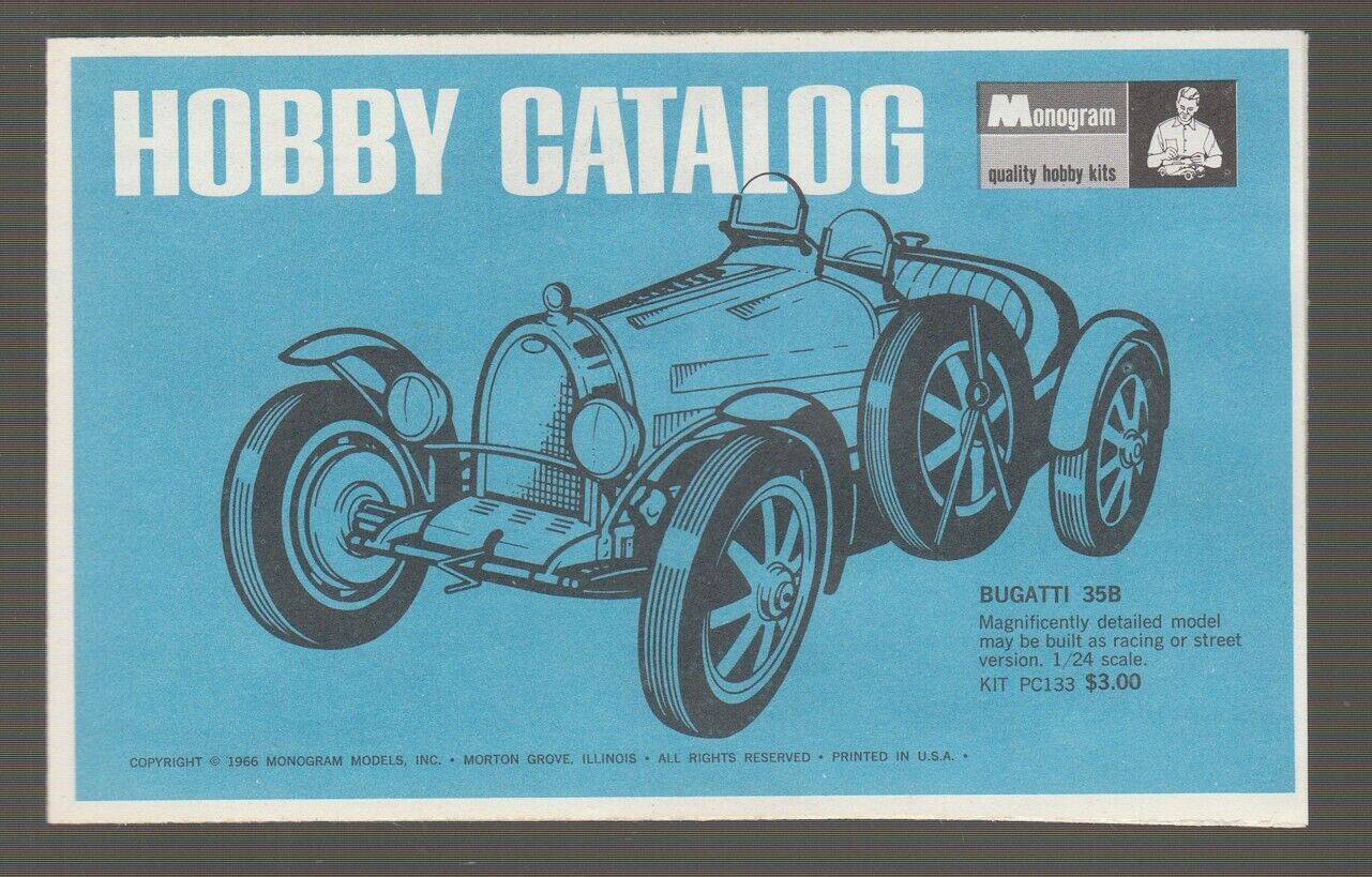 [70128] 1966 SMALL MONOGRAM HOBBY CATALOG