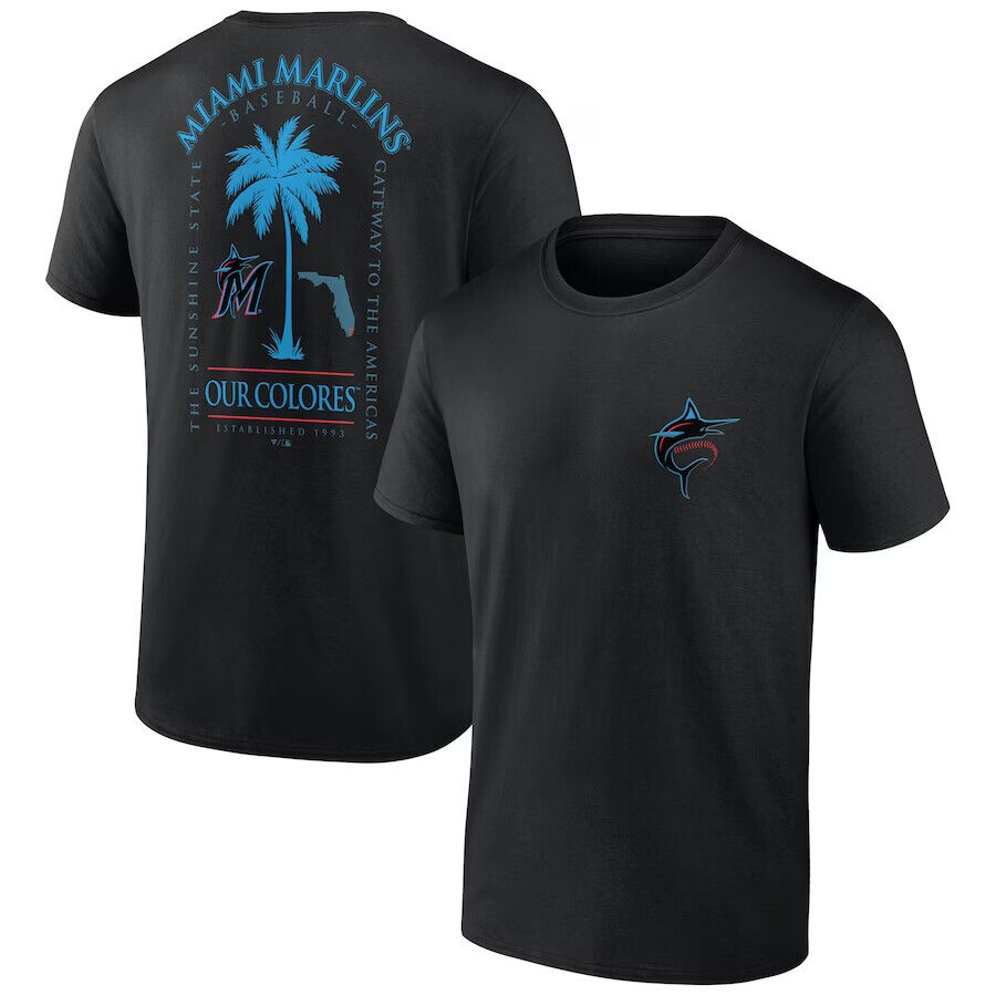 Hot Hot - Miami Marlins Hometown Graphic T-Shirt Size S-5XL