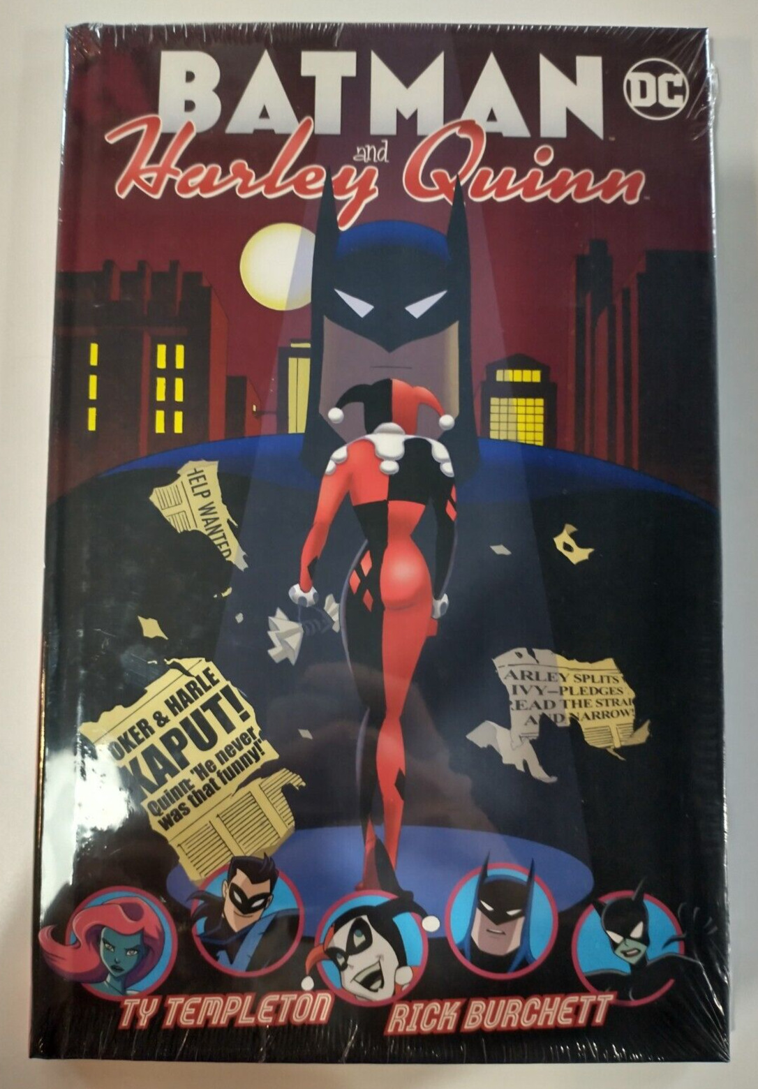 Batman And Harley Quinn Ty Templeton NEW SEALED Hardcover DC
