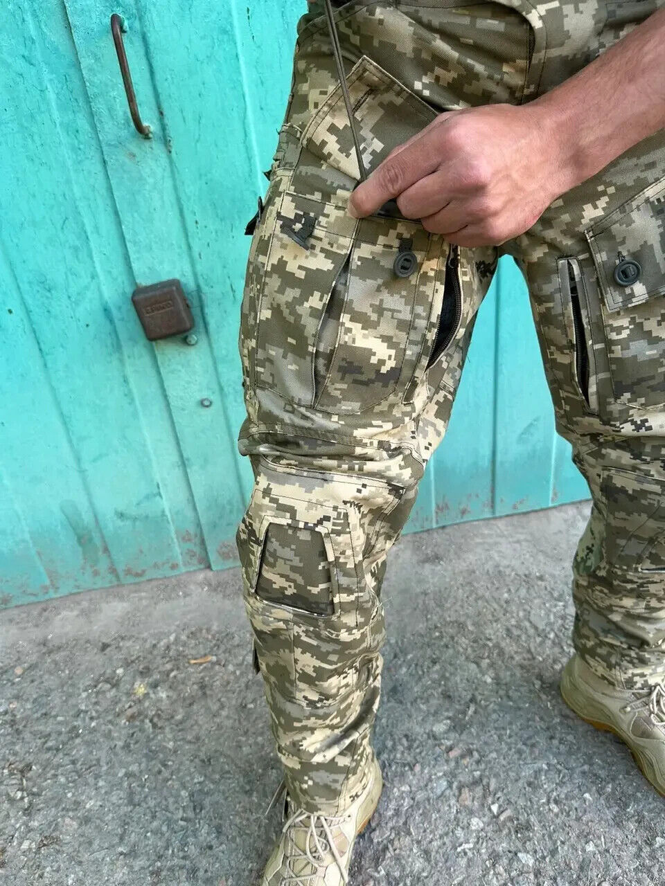 Pixel assault trousers with inserts for knee pads Ukraine