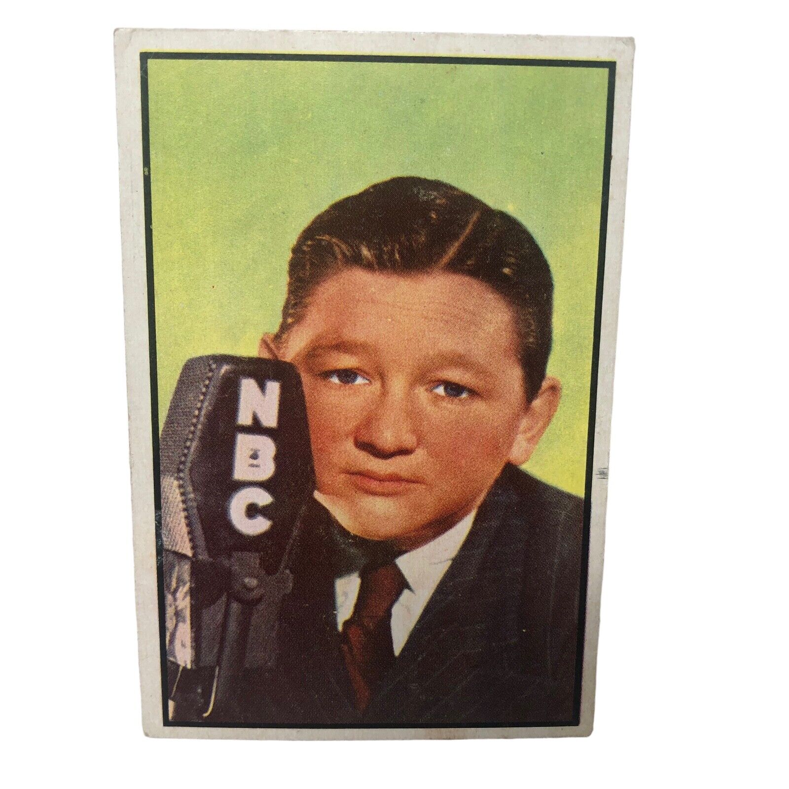 VTG Walter Tetley 1953 Bowman #81 NBC-Radio / TV Stars Card