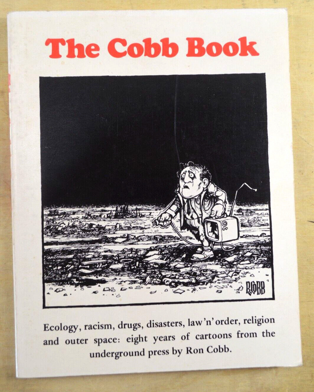 The Cobb Book By Ron Cobb Wild & Woolley 1972 Underground Comic Cartoons
