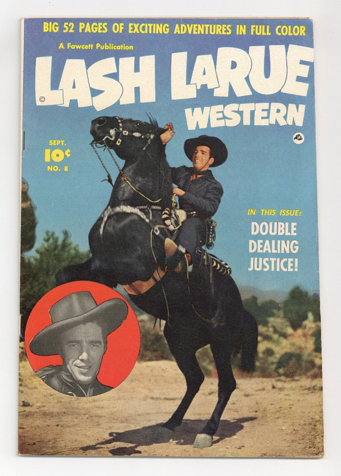 Lash Larue Western #8 GD/VG 3.0 1950