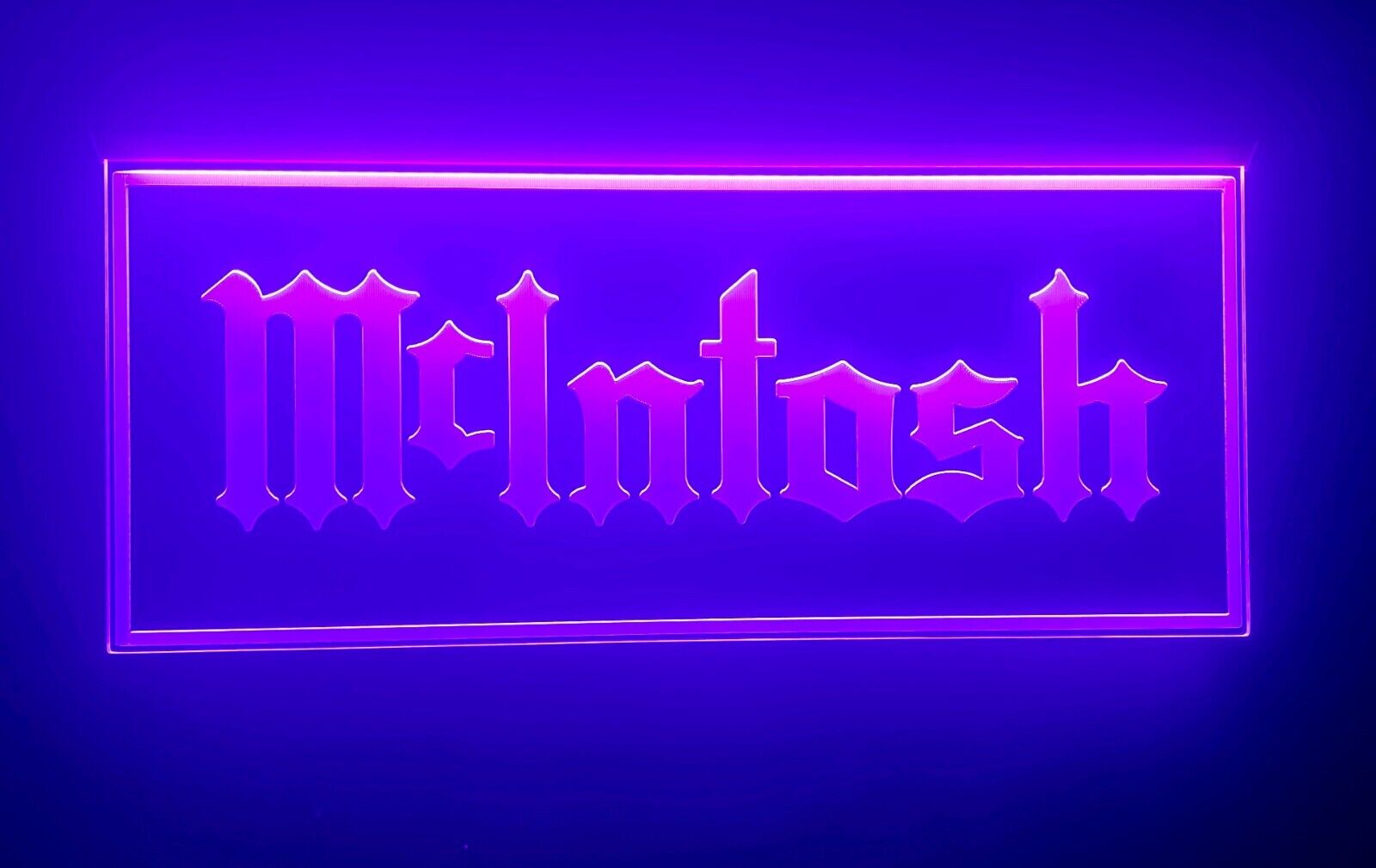MCINTOSH LED Signs Logo Home Audio Sound Speaker Amplifiers Neon Light Sign New