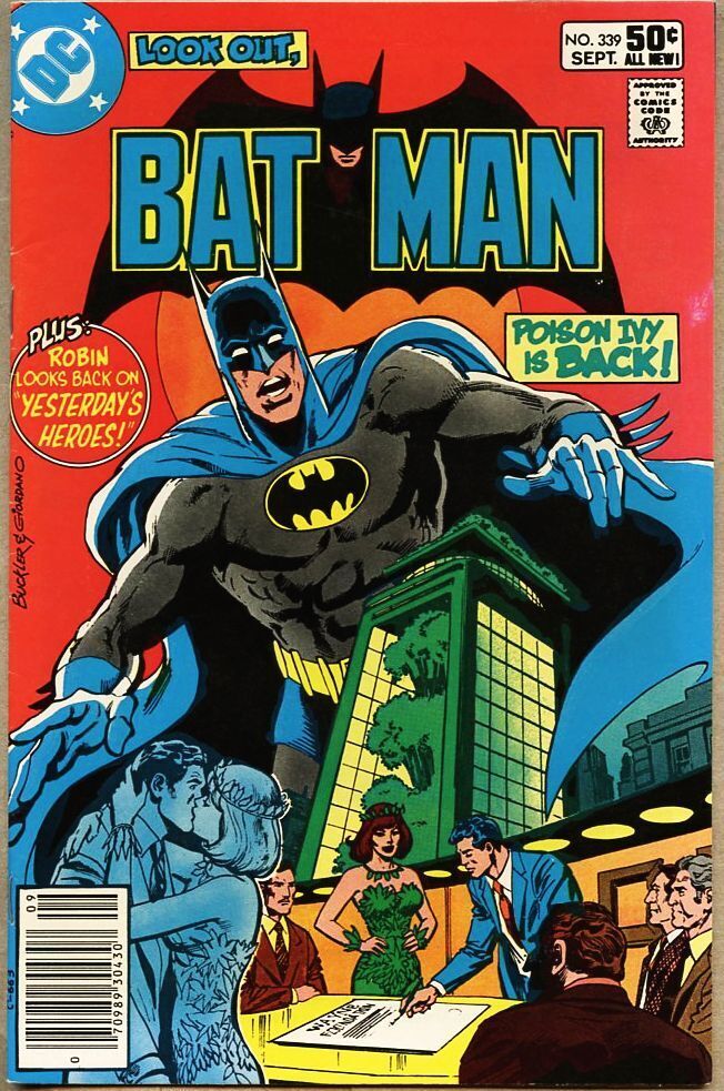 Batman #339-1981 fn+ 6.5 Poison Ivy / Irv Novick Gerry Conway