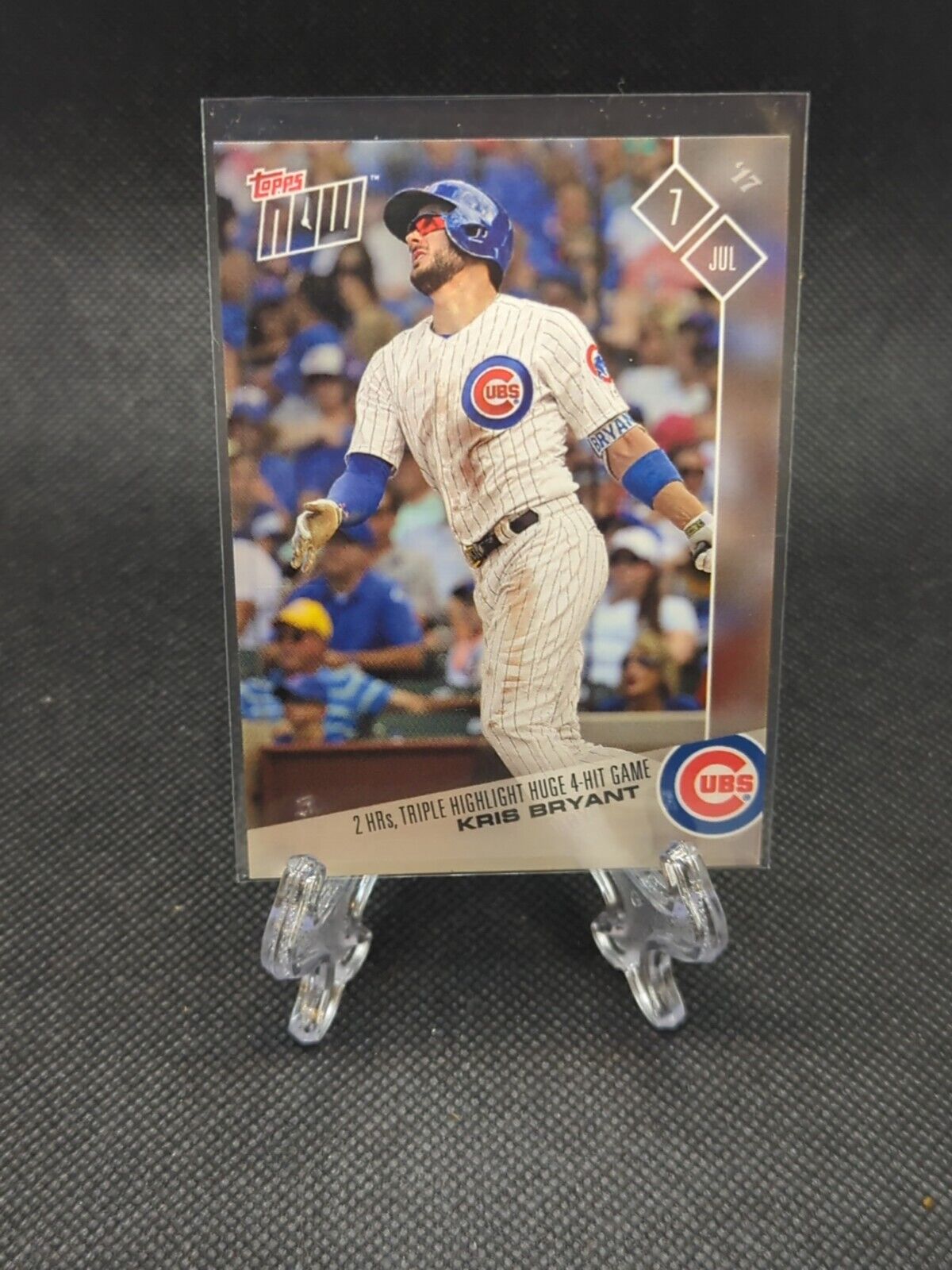 2017 Topps Now #333 Kris Bryant Chicago Cubs