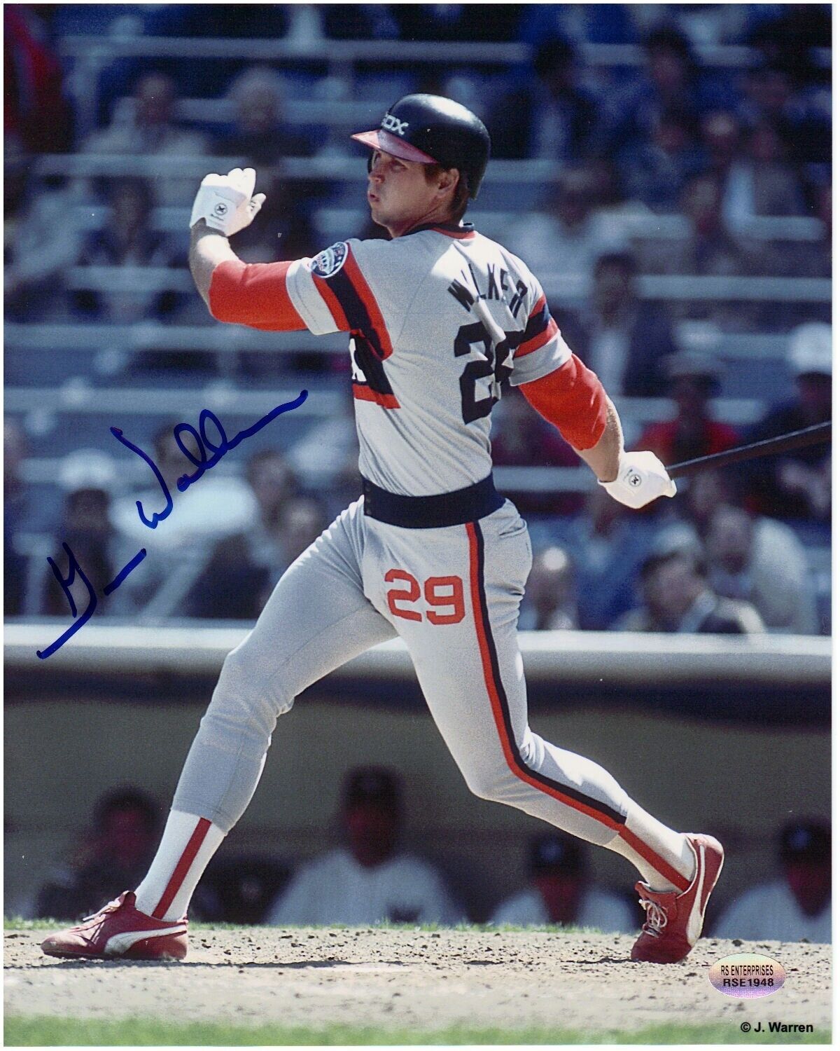 Greg Walker-Chicago White Sox-Autographed 8x10 Photo